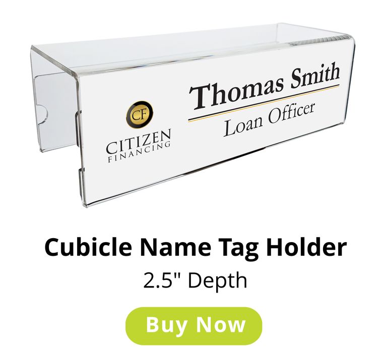 CubicleNameTagHolder CubicleNameTagHolder