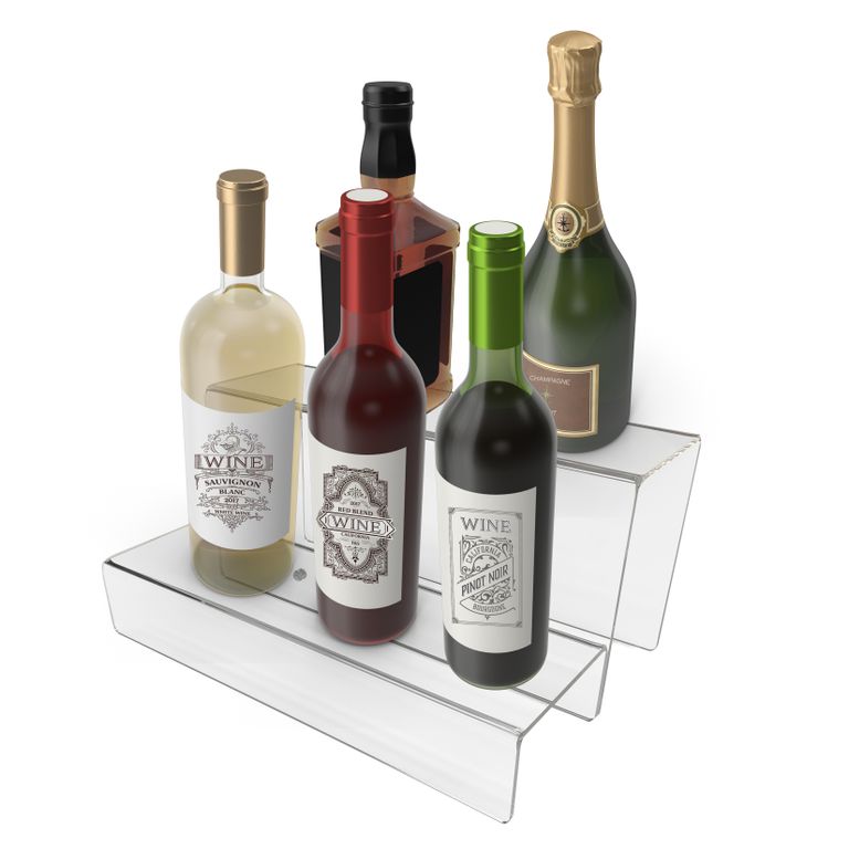 TwoTierRiser_withBottles TwoTierRiser_withBottles