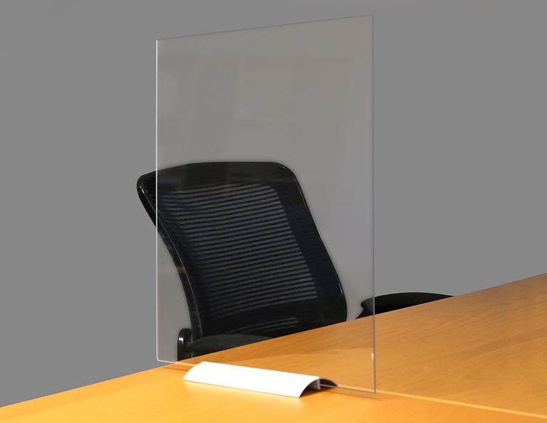 Meeting Table Sneeze Guard Meeting Table Sneeze Guard