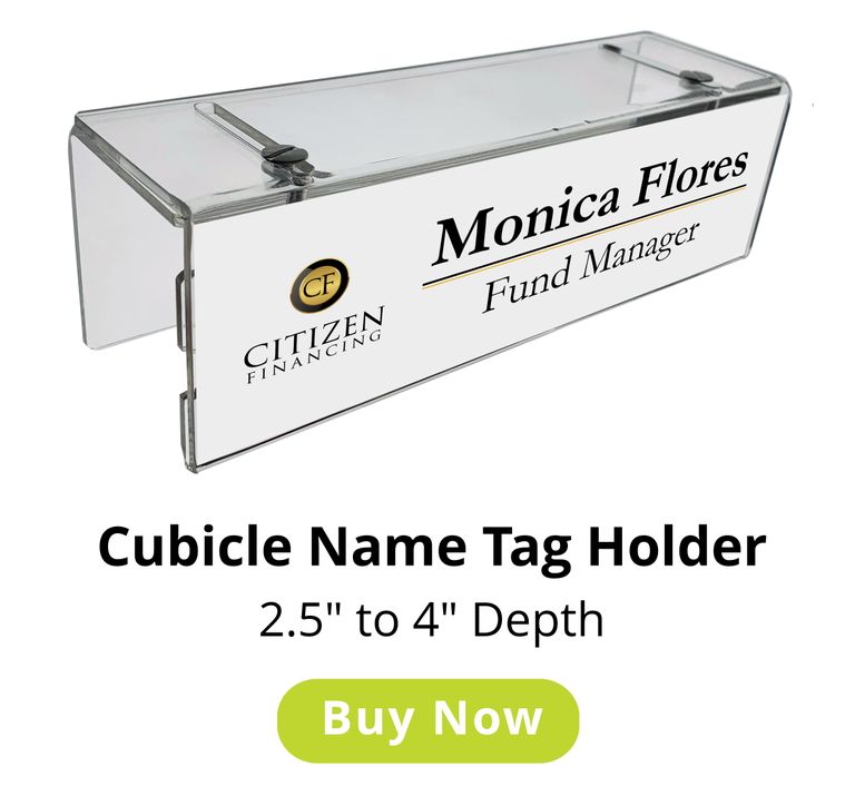 CubicleNameTagHolder CubicleNameTagHolder