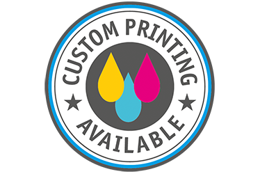 Custom Printing available