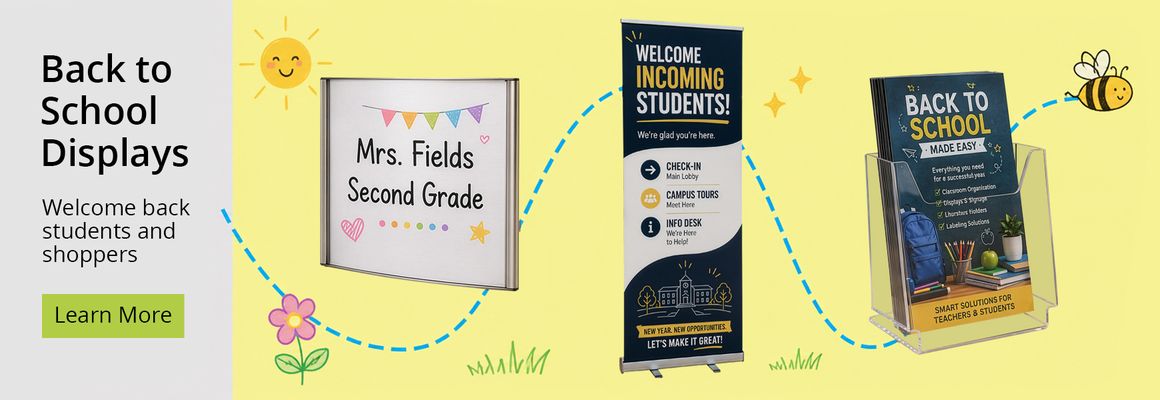 Back to School Sign Holders