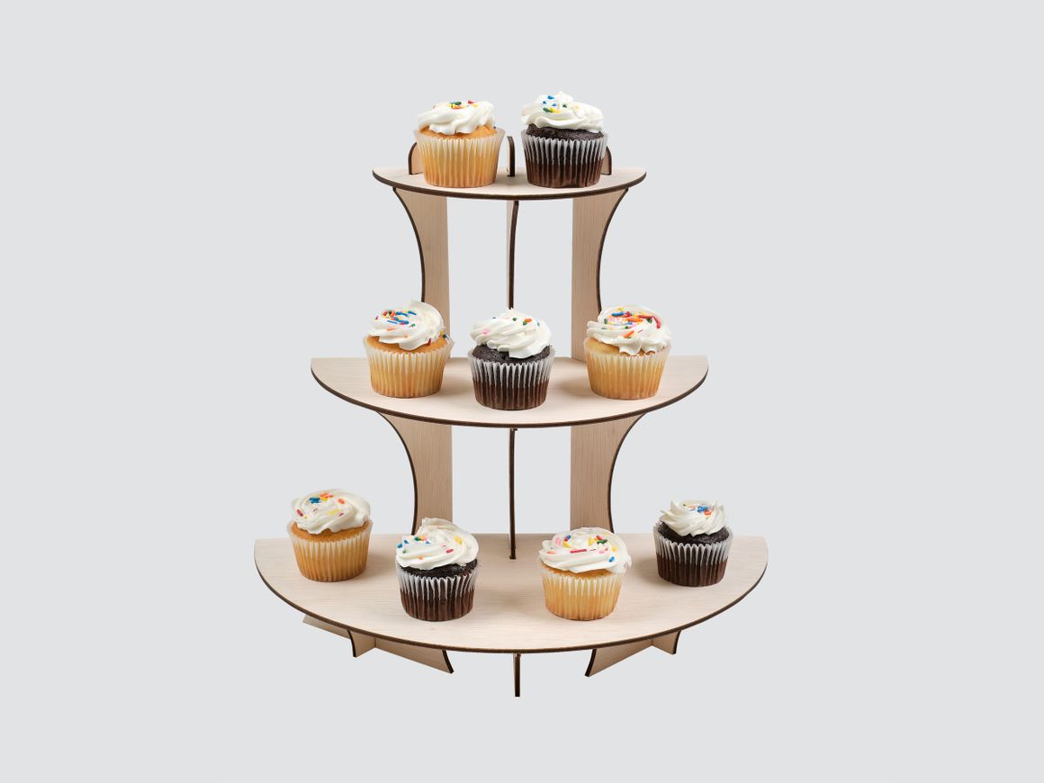 Wooden Tiered Displays