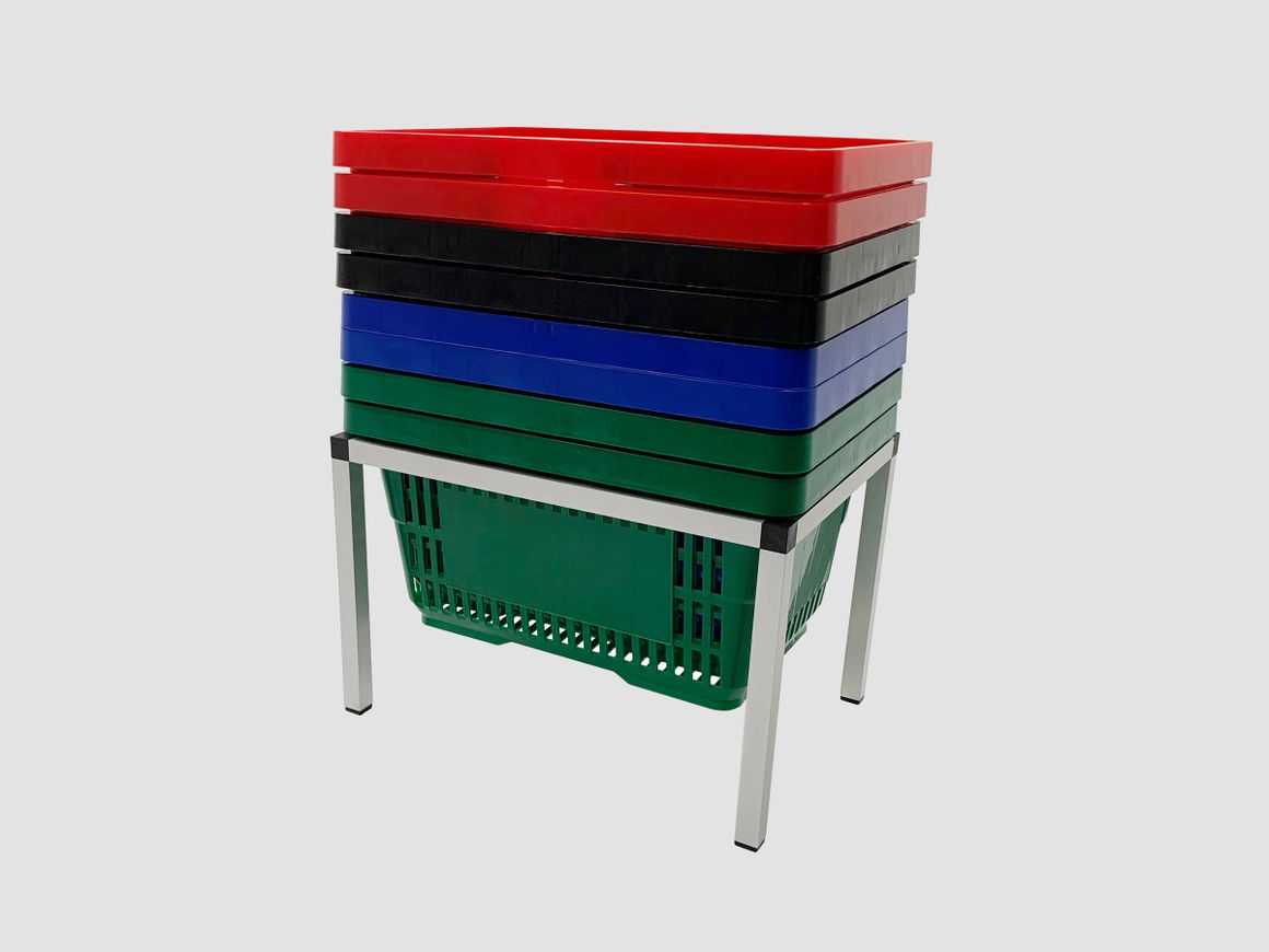 Shopping Basket Stand