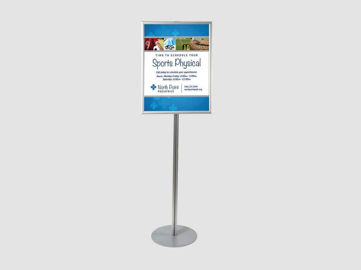 Freestanding Floor Stand