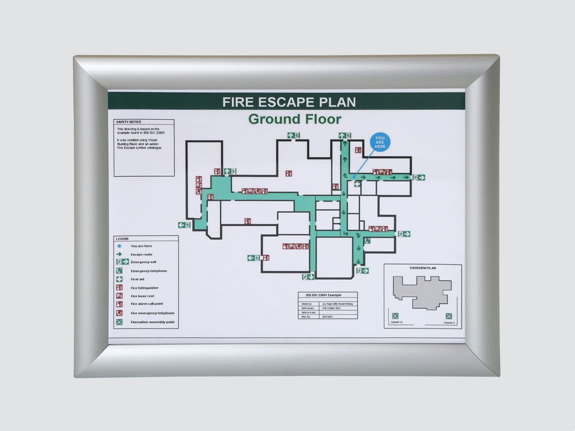 FIreproof Snap Frame