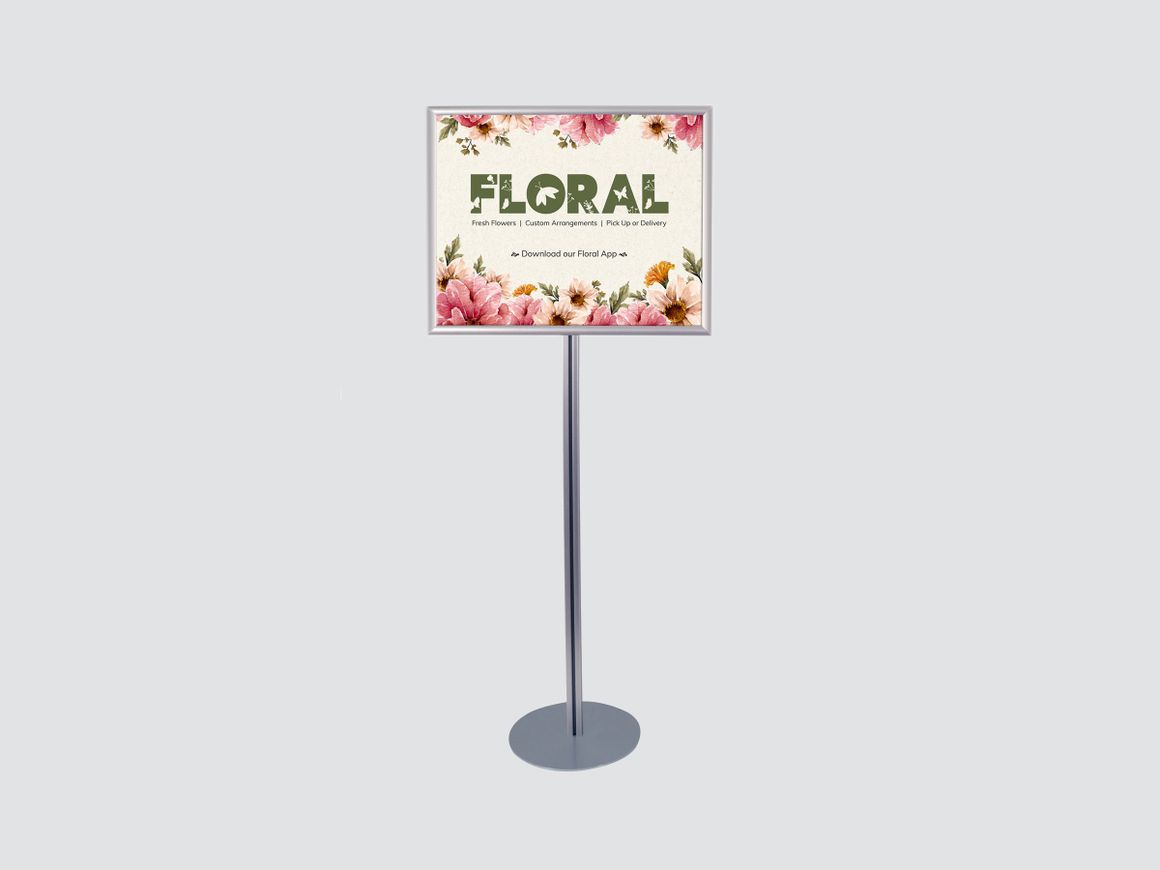 Floor Sign Stands