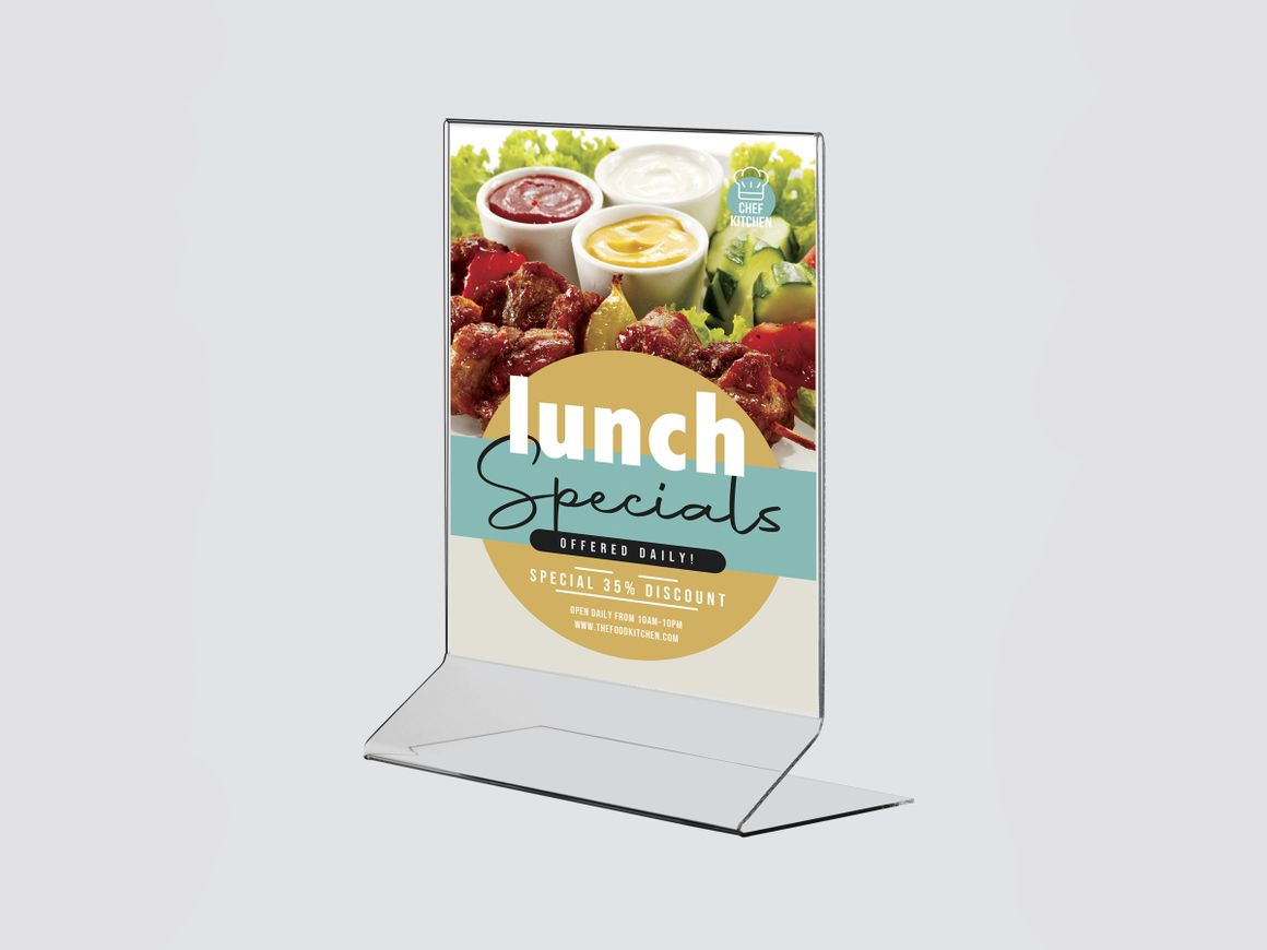Menu Card Holder