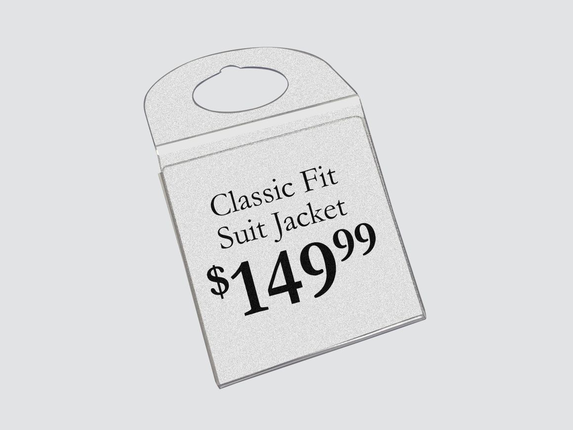 Hanging Tab for Clothes Hangers