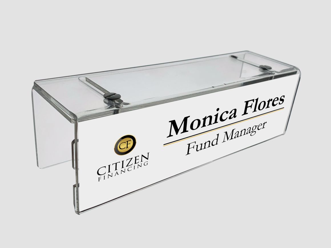 Cubicle Sign Holder