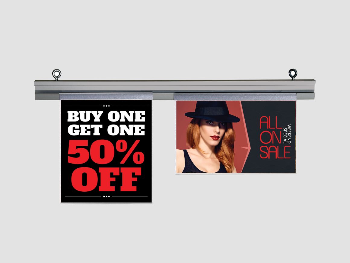 Poster Rail Hook