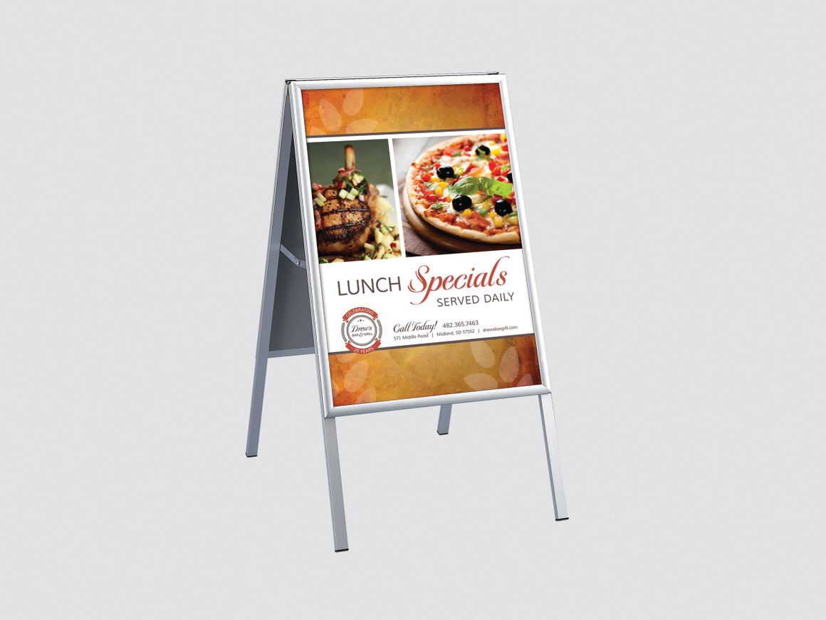 A-Frame Sandwich Board