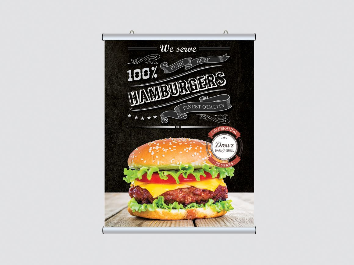 Poster Rail Hangers