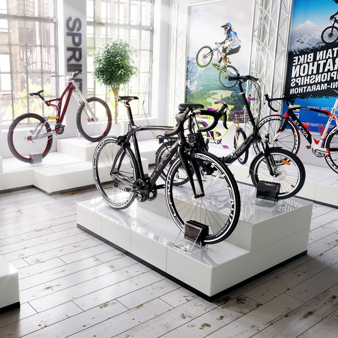 EasyCubes bike display