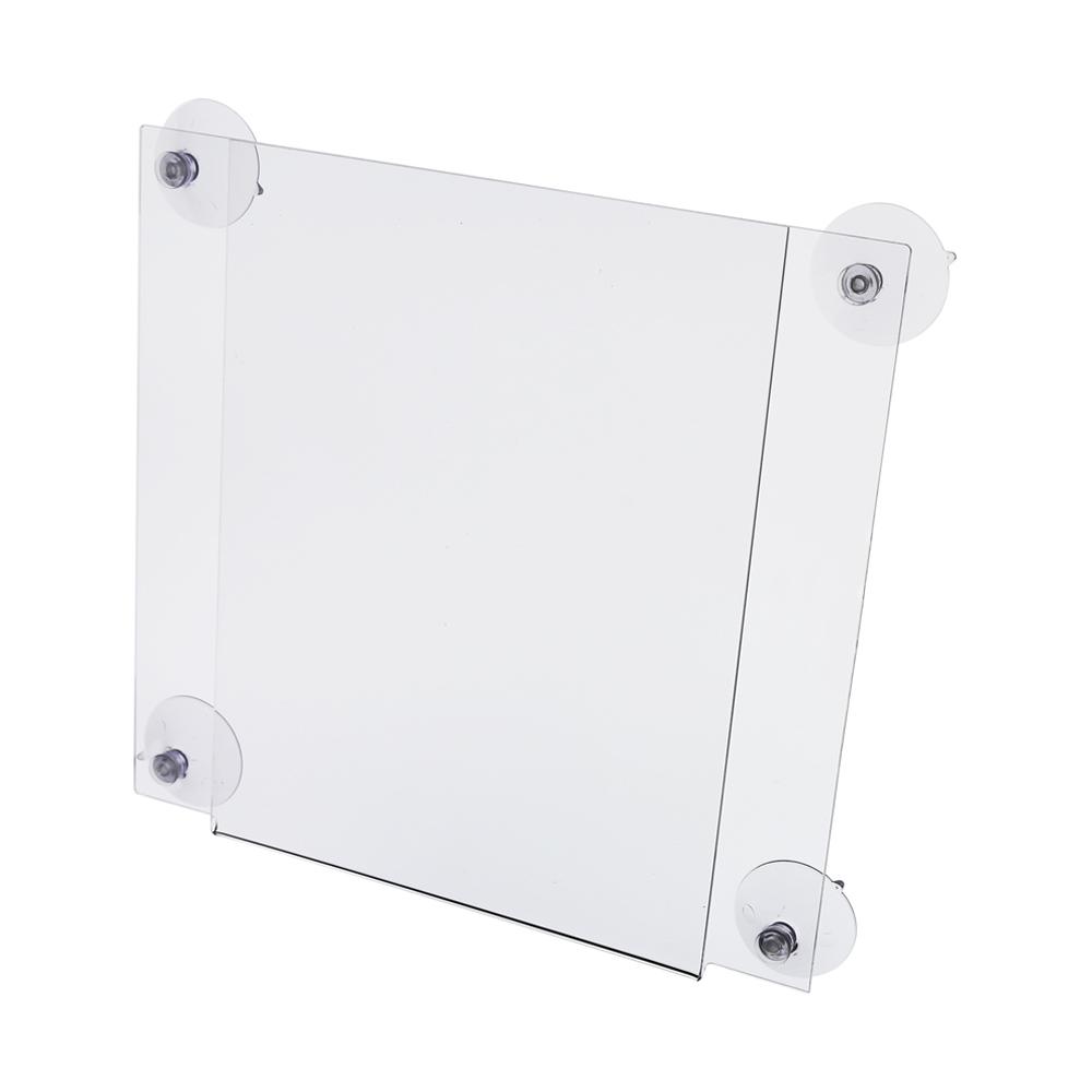 Acrylic Suction Cup Window Sign Holder - 8.5” x 11”