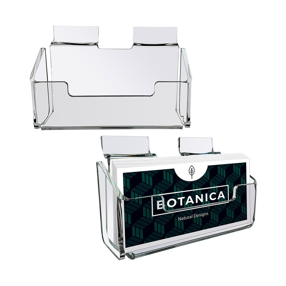 Acrylic Slatwall Gift Card and Business Card Holder