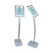 Curved Sign Stand