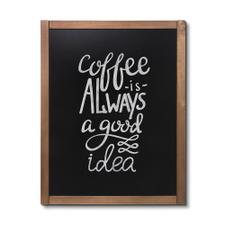 Natura Vintage Series Chalkboard with Wooden Frame