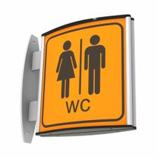 Pisa Series Hallway Sign Holder