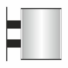 Pisa Series Hallway Sign Holder