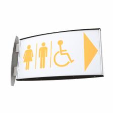 Pisa Series Hallway Sign Holder