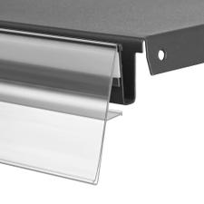 Series NO Adhesive Shelf Edge Strip With Support Bar