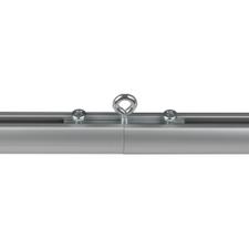 Metal Connector with Hanging Eyelet for Poster Rail