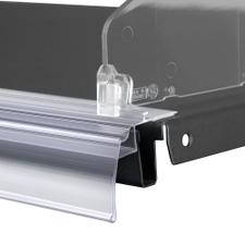Series DBR Hinged Shelf Edge Strip with Front Divider Rail