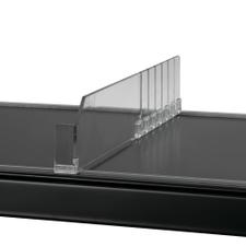 Series MR Curved Shelf Divider With Break Points