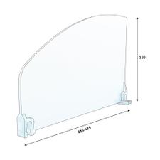 Series SR Curved Shelf Divider Without Stopper