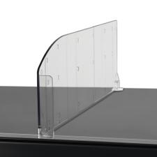 Series SR Curved Shelf Divider With Stopper