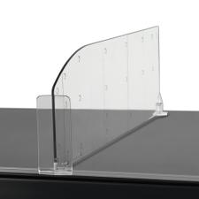 Series SR Curved Shelf Divider With Stopper