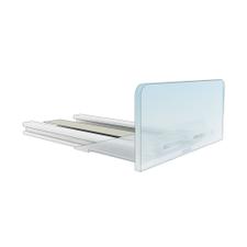 Series VI Wide Shelf Pusher With Half-Height Stopper