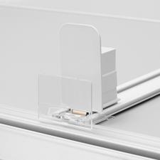 Series VI Wide Stock Pusher With Full-Height Stopper