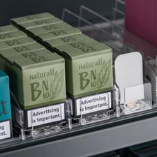 Series VI Wide Stock Pusher for Tobacco Products