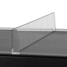 Series MP Straight Shelf Divider With Product Stopper