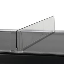 Series MP Straight Shelf Divider With Product Stopper