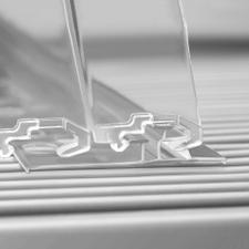 Rear Divider Rail With Oval Cutouts for Series MP