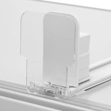 Series VI Wide Shelf Pusher With Tall Stopper