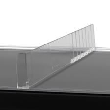 Series MP Straight Shelf Divider With Stopper, With Break Points