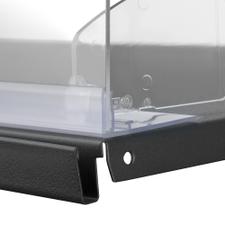 Series PEK Shelf Divider Profile With Front Attachment