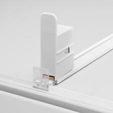 Series VII Narrow Merchandise Pusher With Half-Height Stopper