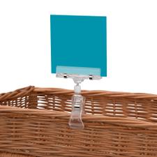 Price Card Holder With Clamp