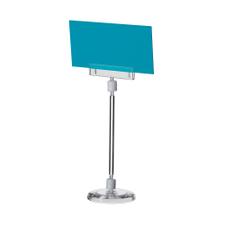 Large Price Card Sign Holder With Circular Base