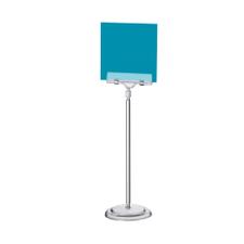 Price Card Holder With Rod And Circular Base