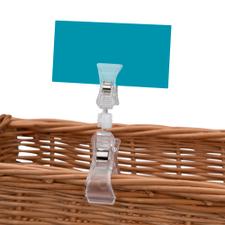 Price Card Holder With Clamp