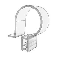 Sign Gripper for Wire Baskets