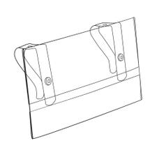 Sign Holder for Vertical Panels - 5.5 x 3.5