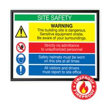 Fire Resistant Snap Frame