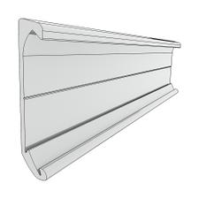 Series ALU Aluminum Shelf Edge Strip